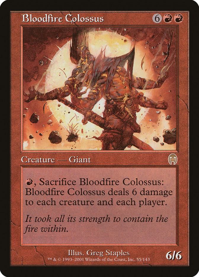 Bloodfire Colossus 55/143 (Apocalypse)  | Good Games Modbury
