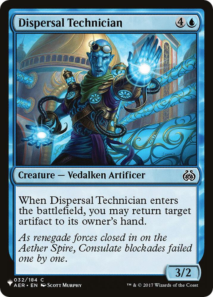 Dispersal Technician AER-32/5075 (The List Reprints)  | Good Games Modbury