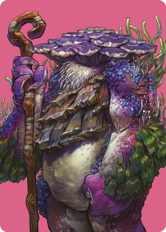 Slimefoot, the Stowaway Art Card [Commander Masters Art Series] | Good Games Modbury