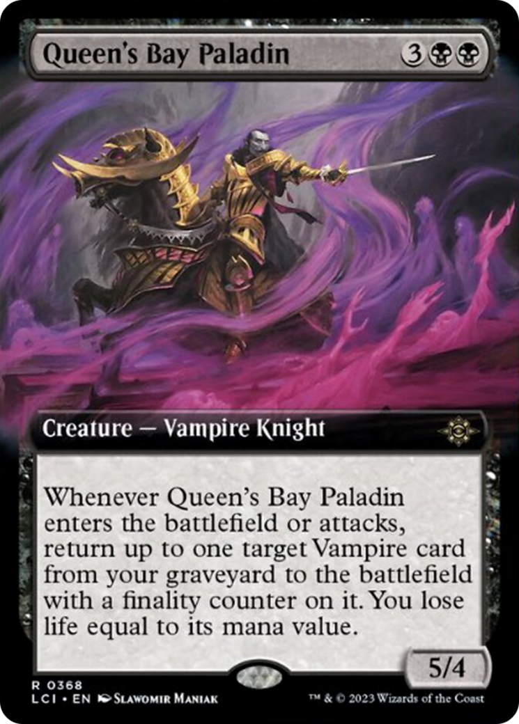 Queen's Bay Paladin (Extended Art) [The Lost Caverns of Ixalan] | Good Games Modbury