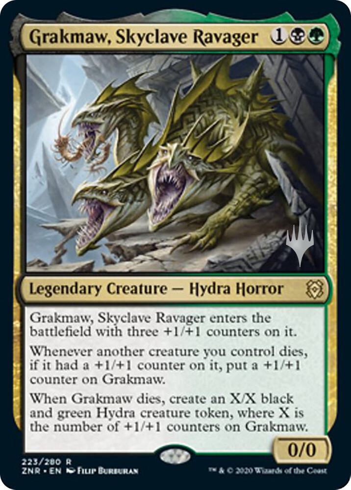 Grakmaw Skyclave Ravager 223 (Promo Pack: Zendikar Rising)  - Foil | Good Games Modbury