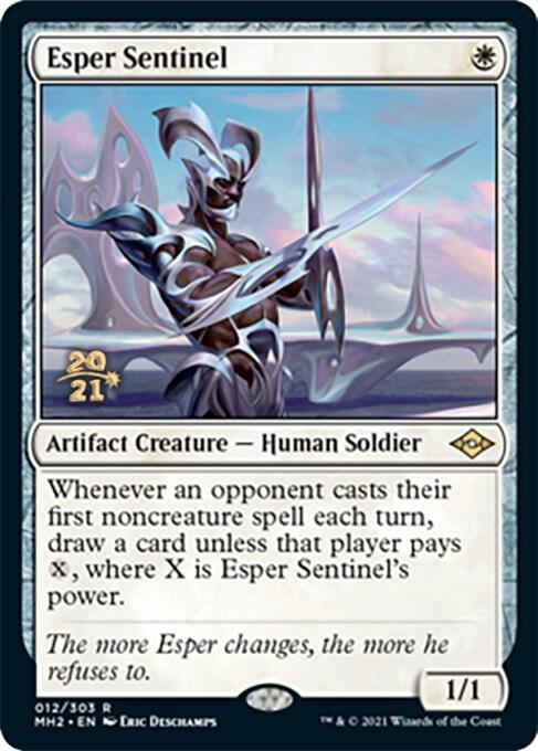 Esper Sentinel 12s/86 (Prerelease Cards)  - Foil | Good Games Modbury