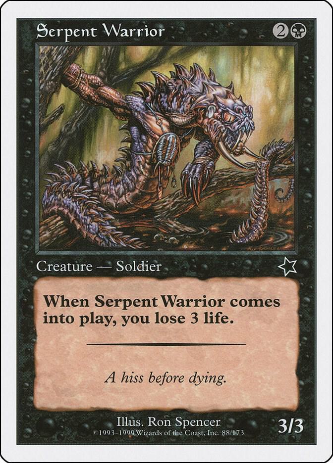 Serpent Warrior 88/173 (Starter 1999)  | Good Games Modbury