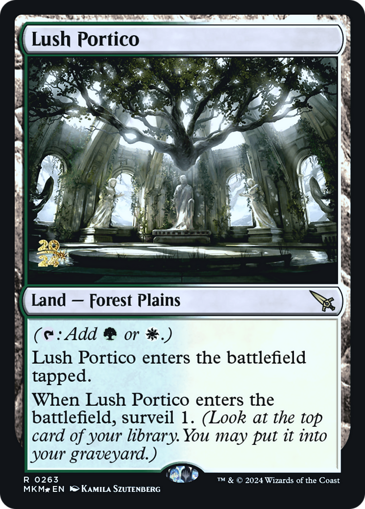 Lush Portico [Murders at Karlov Manor Prerelease Promos] | Good Games Modbury