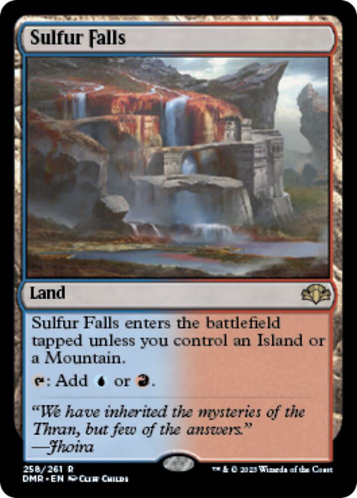 Sulfur Falls 258 (Dominaria Remastered)  | Good Games Modbury