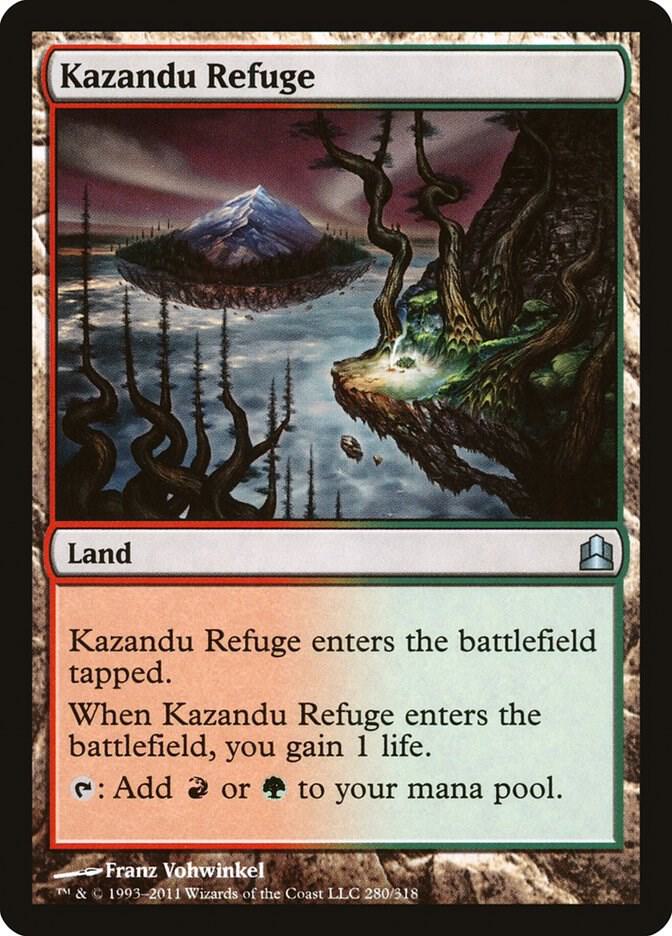 Kazandu Refuge 280/318 (Commander)  | Good Games Modbury