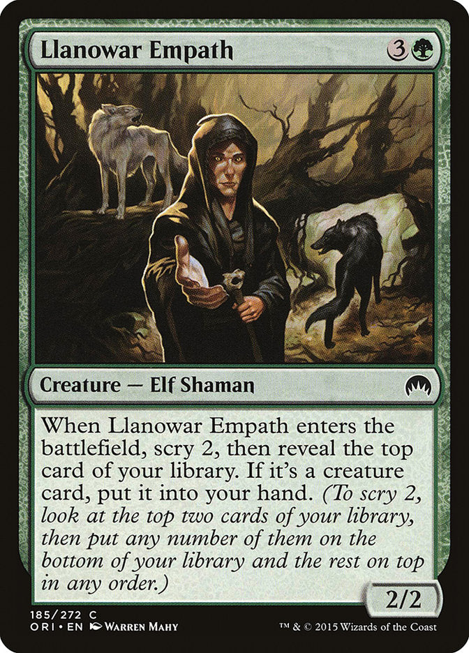 Llanowar Empath [Magic Origins] | Good Games Modbury