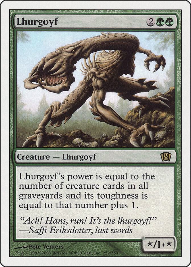 Lhurgoyf 259/350 (8th Edition)  | Good Games Modbury