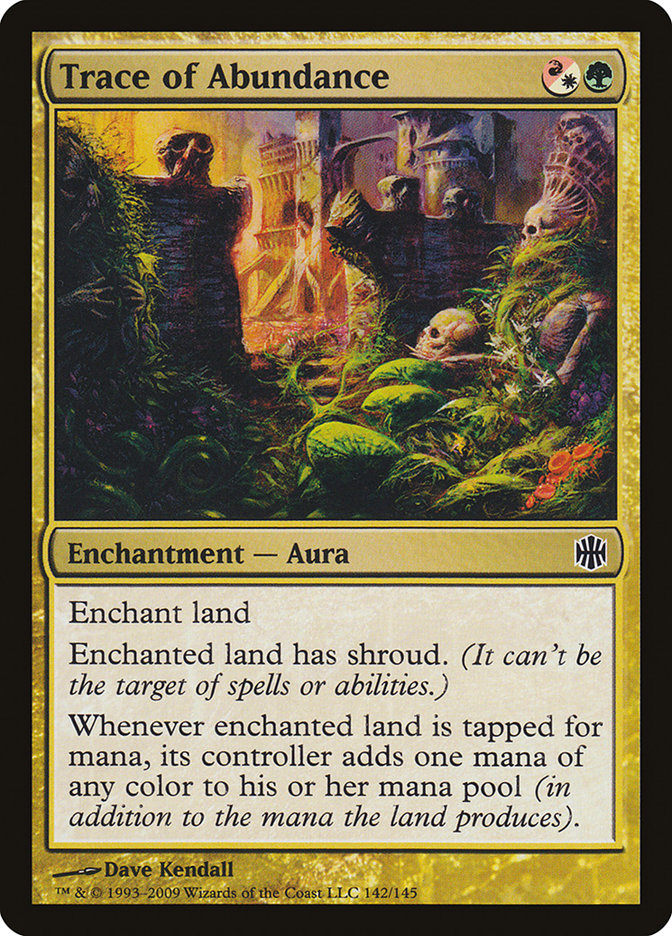 Trace of Abundance 142 (Alara Reborn)  - Foil | Good Games Modbury