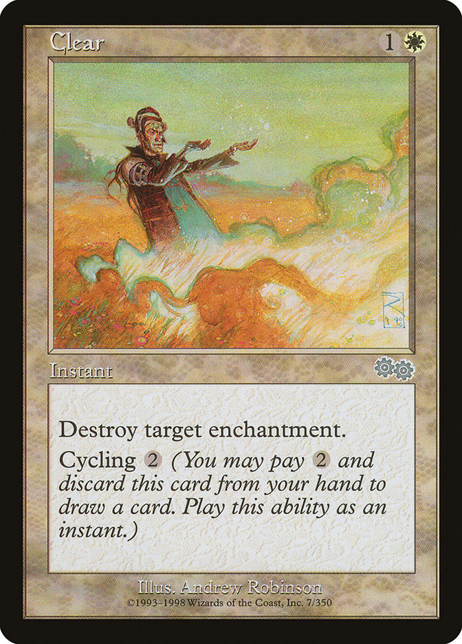 Clear 7/350 (Urza's Saga)  | Good Games Modbury