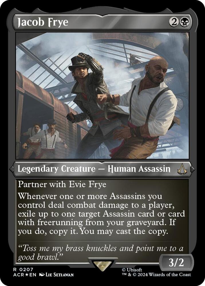 Jacob Frye 207 (Universes Beyond: Assassin's Creed)  - Etched Foil | Good Games Modbury