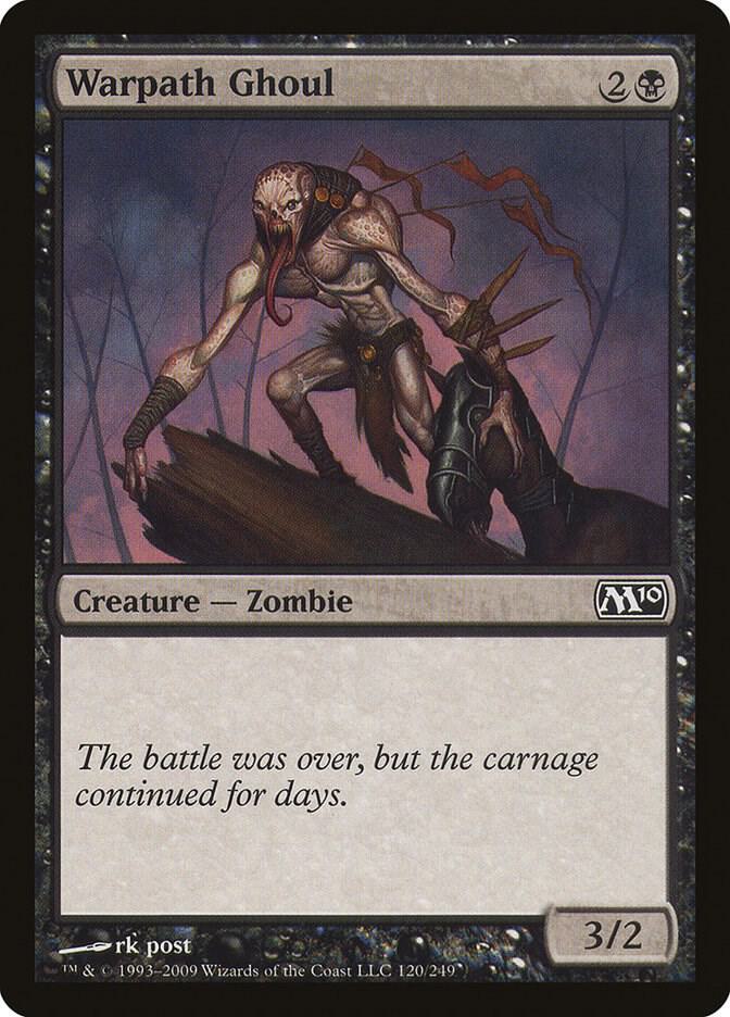 Warpath Ghoul 120/249 (Magic 2010 (M10))  | Good Games Modbury
