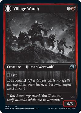Village Watch 165/534 (Innistrad: Double Feature)  | Good Games Modbury