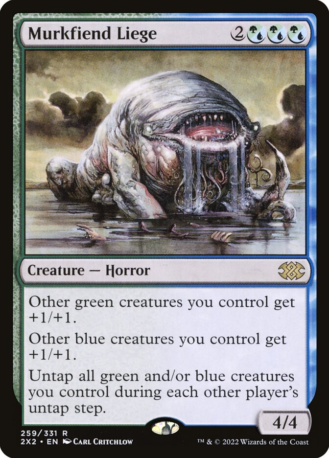 Murkfiend Liege 259 (Double Masters 2022)  - Foil | Good Games Modbury
