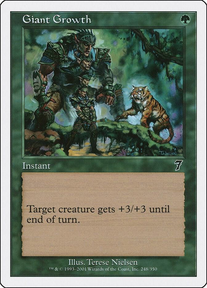 Giant Growth 248/350 (7th Edition)  | Good Games Modbury