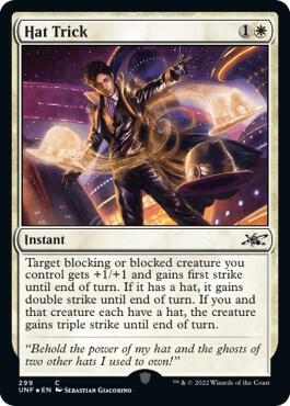 Hat Trick Galaxy Foil 299/244 (Unfinity)  - Foil | Good Games Modbury