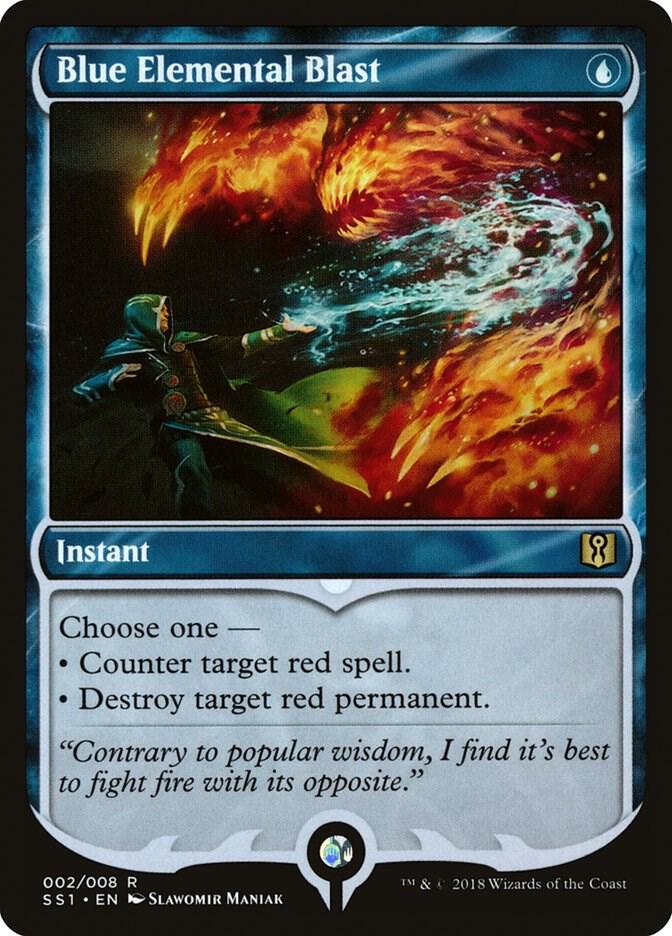 Blue Elemental Blast 2/8 (Signature Spellbook: Jace)  | Good Games Modbury