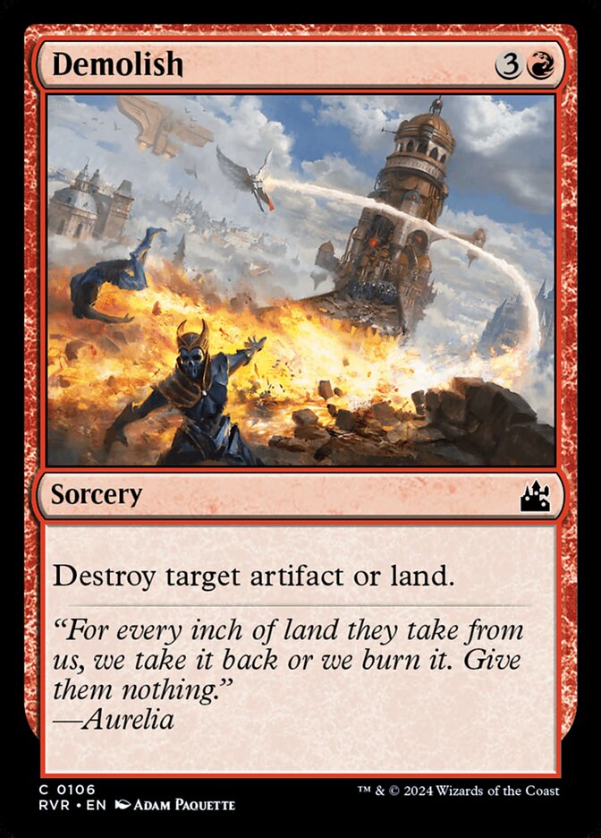 Demolish 106/291 (Ravnica Remastered)  | Good Games Modbury
