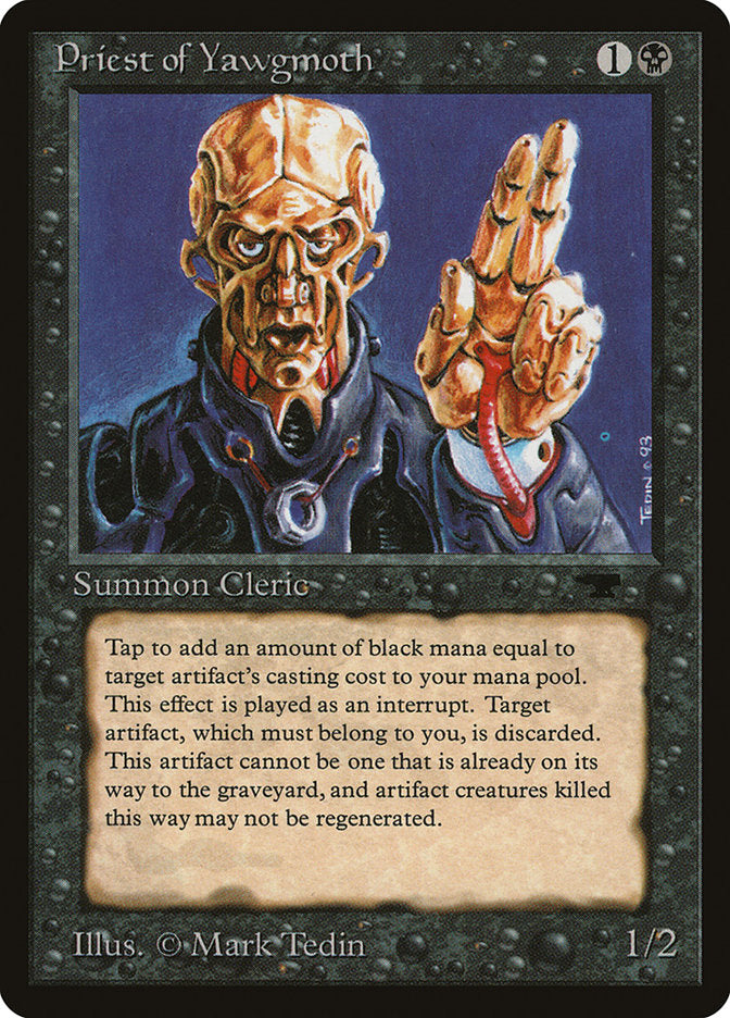 Priest of Yawgmoth 19/100 (Antiquities)  | Good Games Modbury