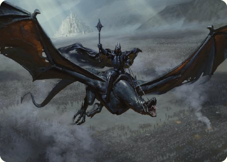 Lord of the Nazgul Art Card [The Lord of the Rings: Tales of Middle-earth Art Series] | Good Games Modbury