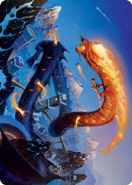 Atsushi the Blazing Sky Art Card 10 81 10 (Art Series: Kamigawa: Neon Dynasty)  | Good Games Modbury