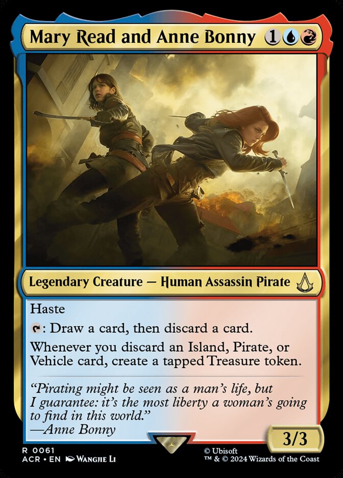 Mary Read and Anne Bonny 61/110 (Universes Beyond: Assassin's Creed)  | Good Games Modbury