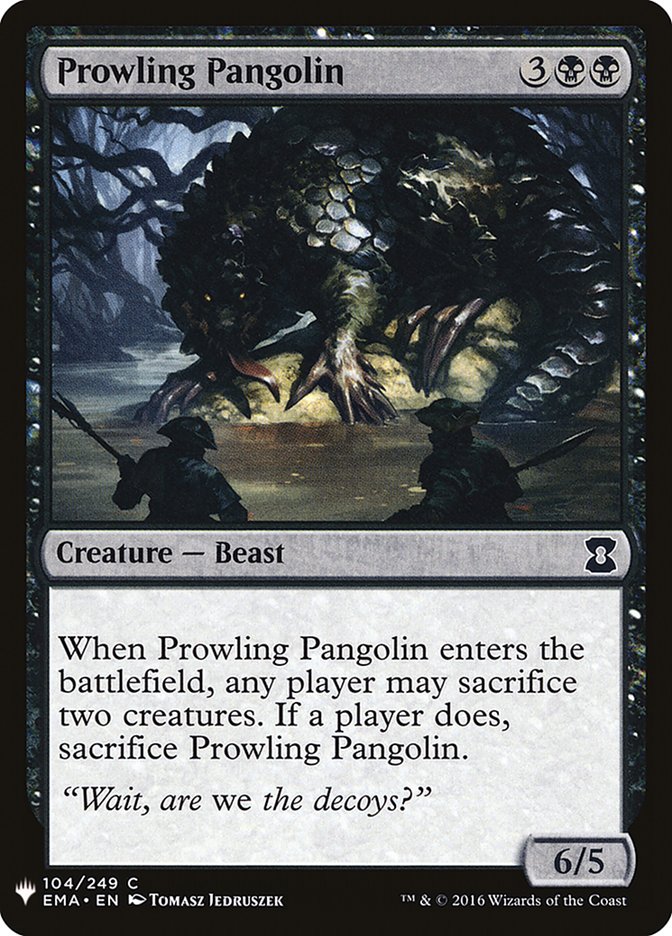Prowling Pangolin [Mystery Booster] | Good Games Modbury