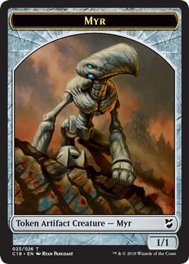 Myr // Thopter 23 // 25 (Commander 2018)  | Good Games Modbury