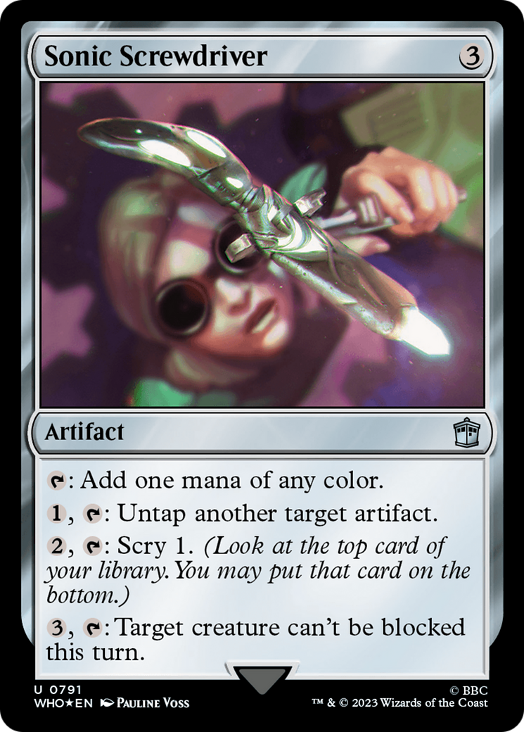 Sonic Screwdriver (0186) (Surge Foil) [Doctor Who] | Good Games Modbury