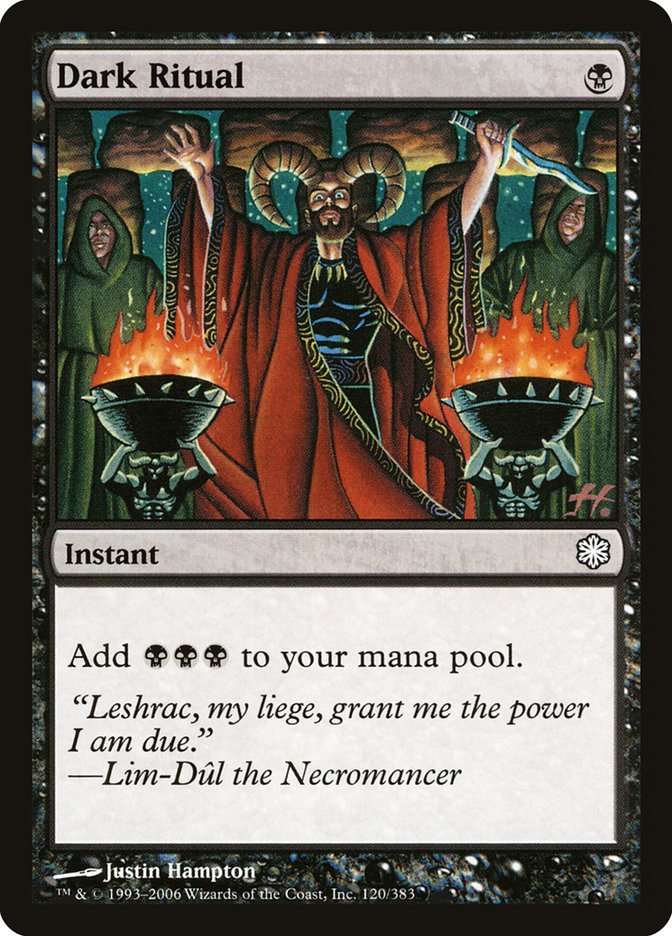 Dark Ritual [Coldsnap Theme Decks] | Good Games Modbury