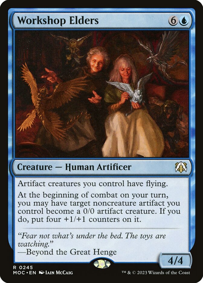 Workshop Elders 245/444 (Commander: March of the Machine)  | Good Games Modbury