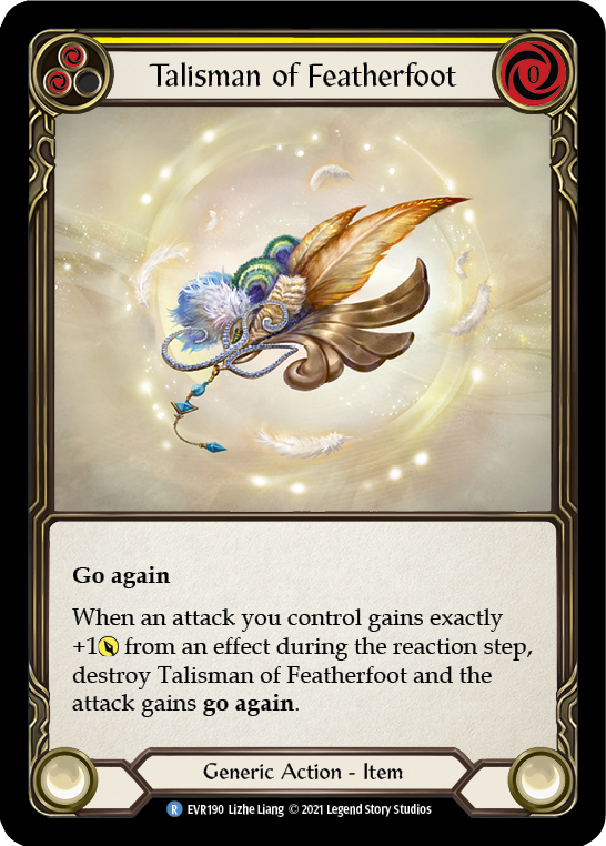 Talisman of Featherfoot [EVR190] (Everfest)  1st Edition Normal | Good Games Modbury