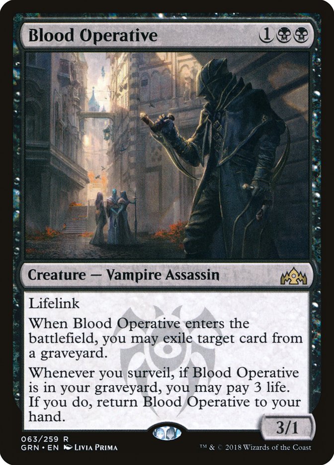 Blood Operative 63/259 (Guilds of Ravnica)  | Good Games Modbury