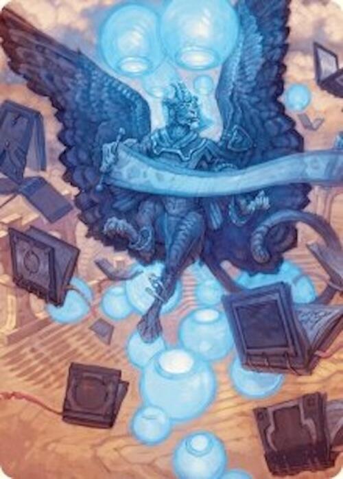 Sphinx of Forgotten Lore Art Card 33 54 33 (Art Series: Foundations)  | Good Games Modbury