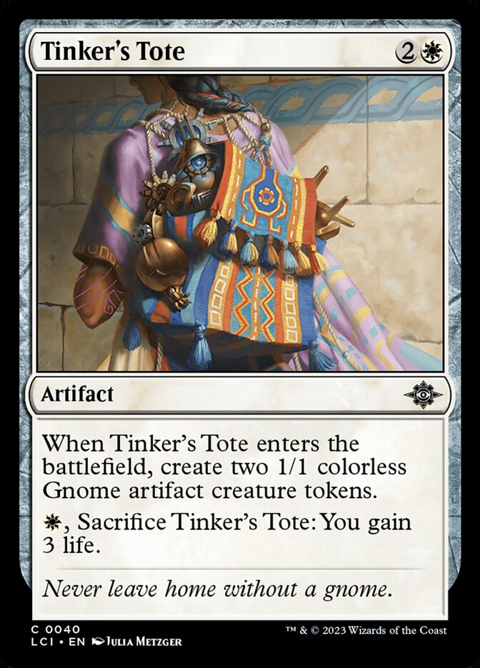 Tinker's Tote 40/291 (The Lost Caverns of Ixalan)  - Foil | Good Games Modbury