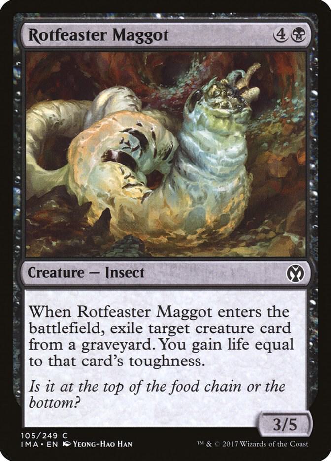 Rotfeaster Maggot 105/249 (Iconic Masters)  - Foil | Good Games Modbury