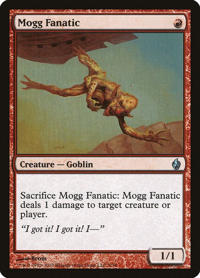 Mogg Fanatic 3/34 (Premium Deck Series: Fire and Lightning)  - Foil | Good Games Modbury