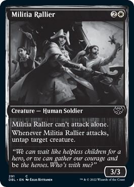 Militia Rallier 291/534 (Innistrad: Double Feature)  - Foil | Good Games Modbury