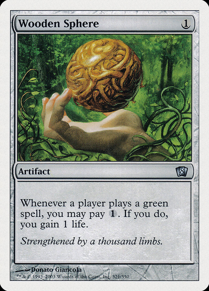 Wooden Sphere 321/350 (8th Edition)  | Good Games Modbury