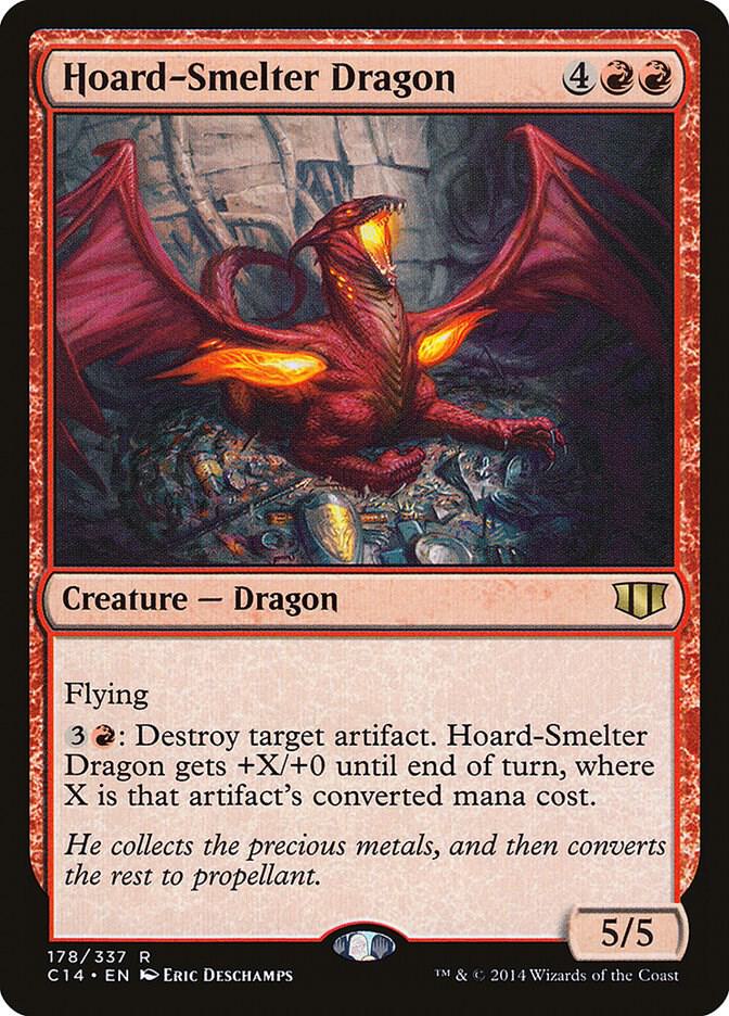 Hoard Smelter Dragon 178/337 (Commander 2014)  | Good Games Modbury