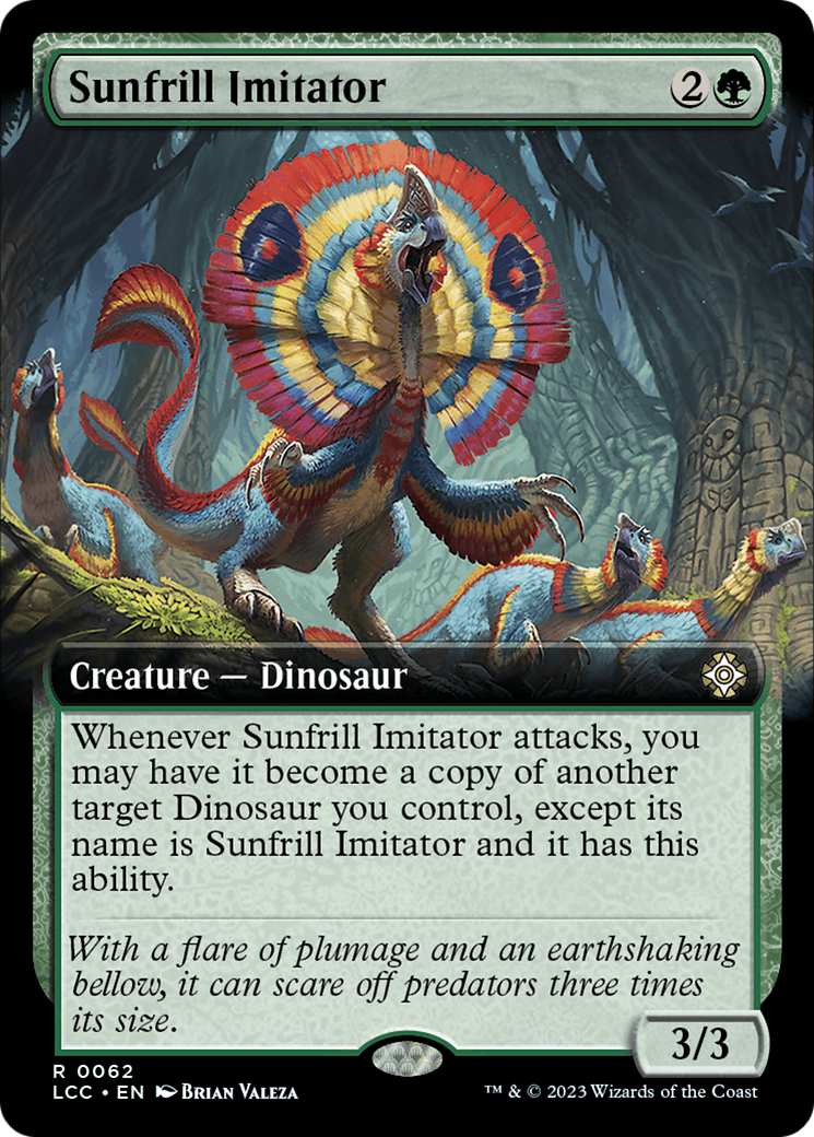 Sunfrill Imitator (Extended Art) [The Lost Caverns of Ixalan Commander] | Good Games Modbury