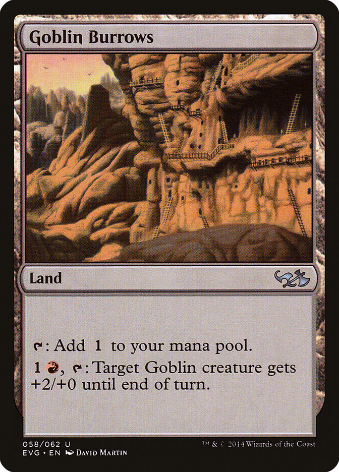 Goblin Burrows 58/62 (Duel Decks: Anthology)  | Good Games Modbury