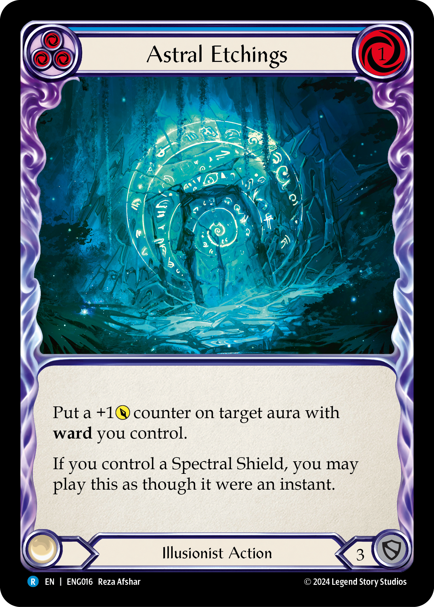 Astral Etchings [ENG016] (Part the Mistveil Enigma Blitz Deck) | Good Games Modbury