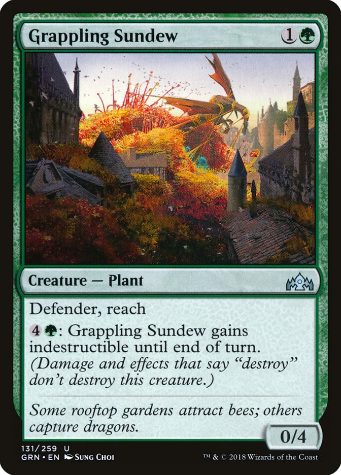 Grappling Sundew [Guilds of Ravnica] | Good Games Modbury