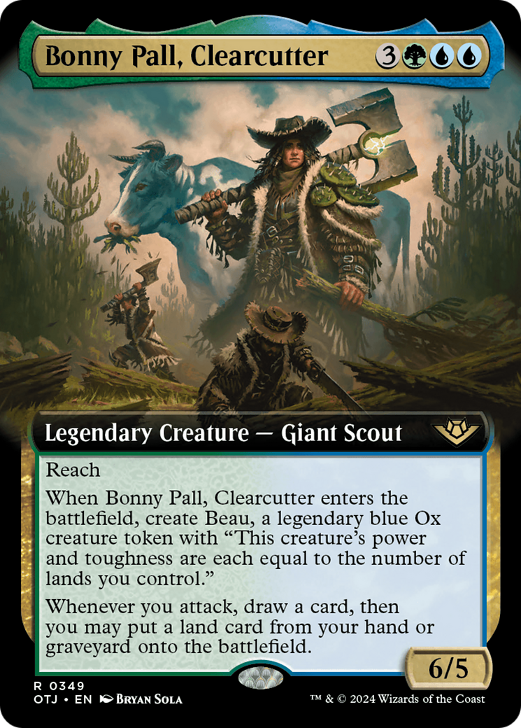 Bonny Pall, Clearcutter (Extended Art) [Outlaws of Thunder Junction] | Good Games Modbury