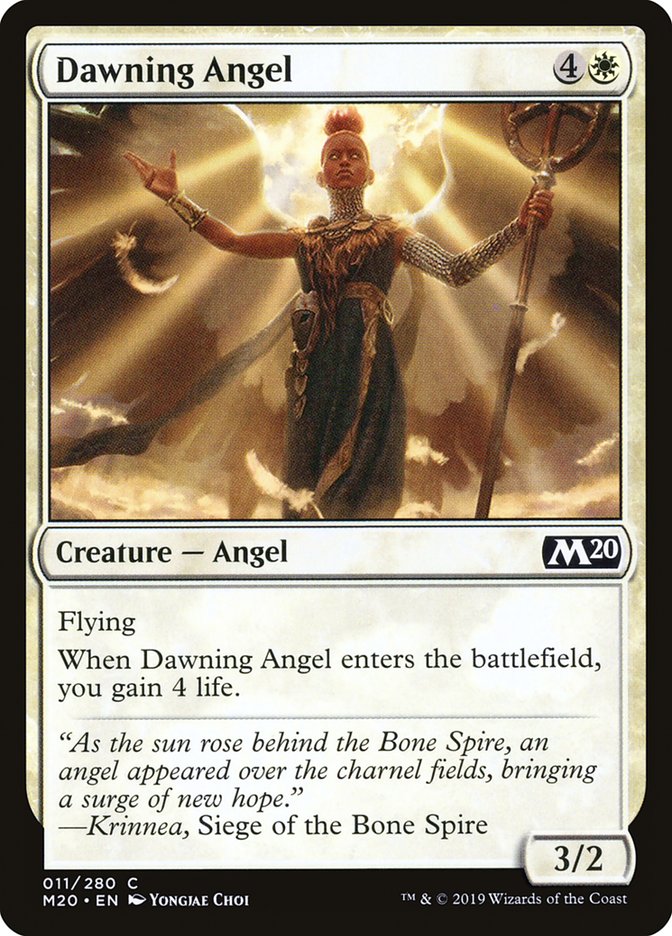 Dawning Angel [Core Set 2020] | Good Games Modbury