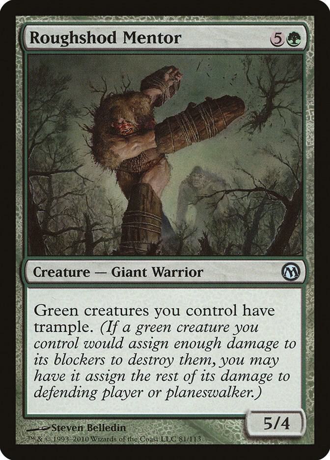 Roughshod Mentor 81/113 (Duels of the Planeswalkers)  | Good Games Modbury