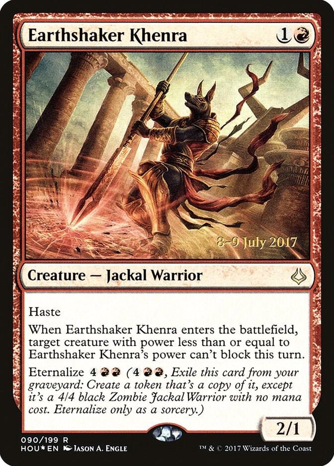 Earthshaker Khenra 90s/62 (Prerelease Cards)  - Foil | Good Games Modbury
