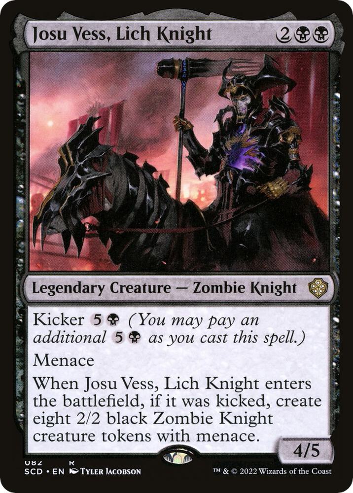 Josu Vess, Lich Knight 82/352 (Starter Commander Decks)  | Good Games Modbury