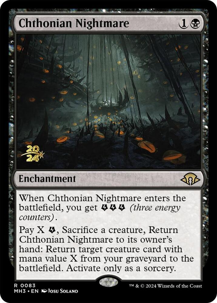 Chthonian Nightmare 83s/90 (Prerelease Cards)  - Foil | Good Games Modbury